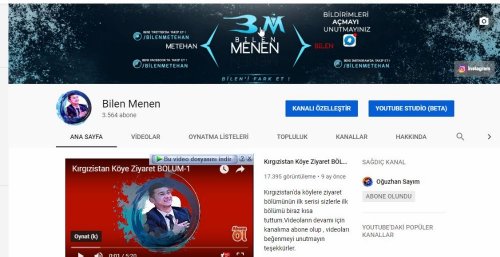 YouTube Kanalım