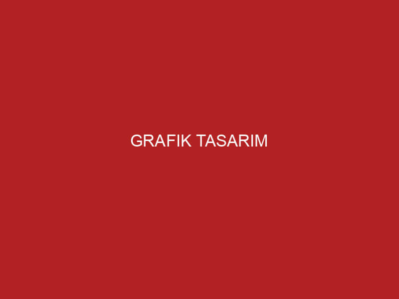 Grafik tasarım