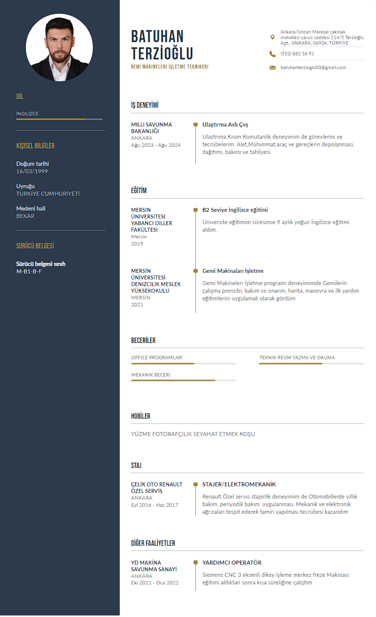 BATUHAN TERZİOĞLU CV